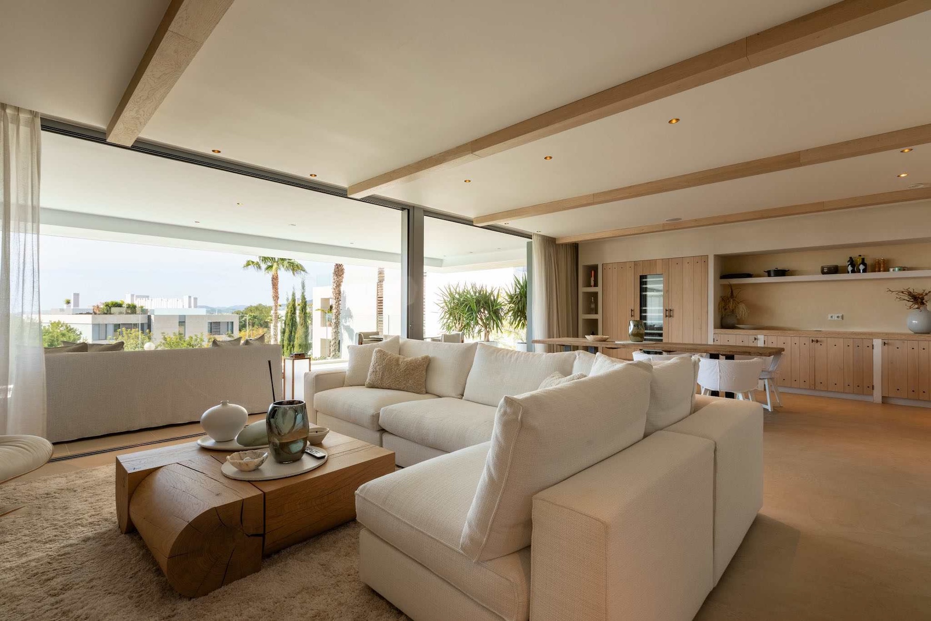 Resa estates Ibiza for sale Talamanca luxury apartment duplex living 2.jpg